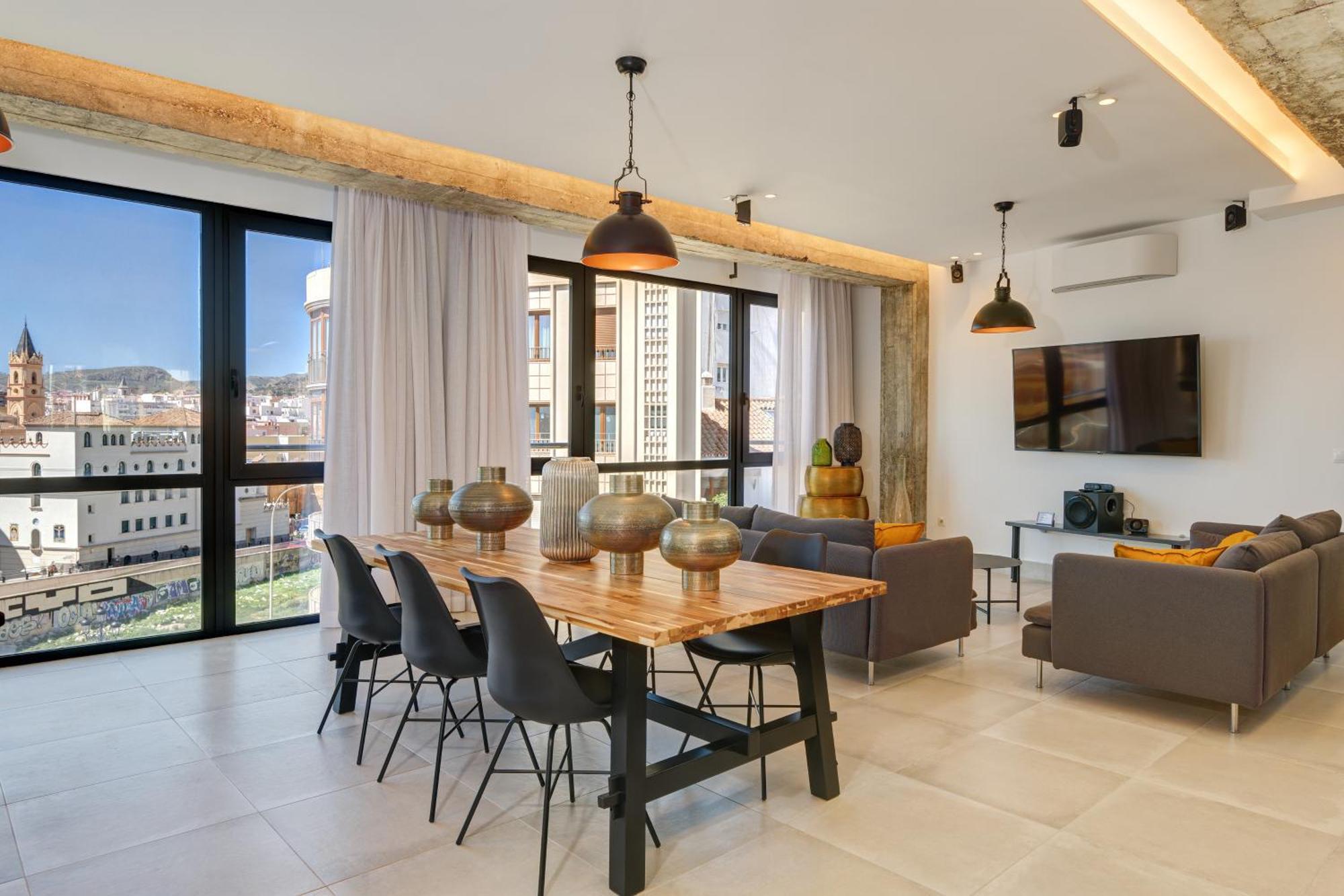 Apartment Tribuna Center By Seric Málaga Exteriör bild